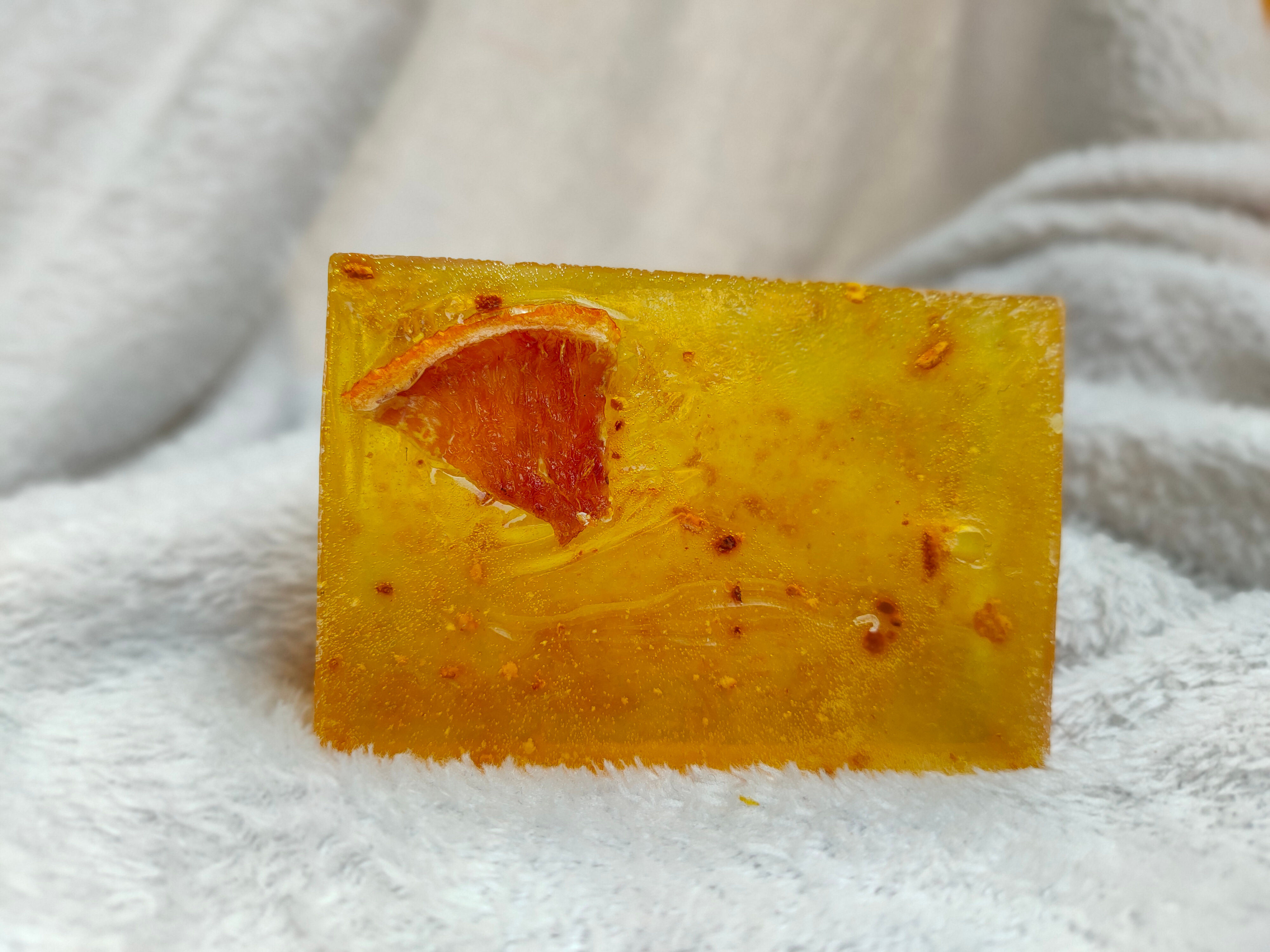 SAPONE ALLA GLICERINA AL PROFUMO DI ARANCIA