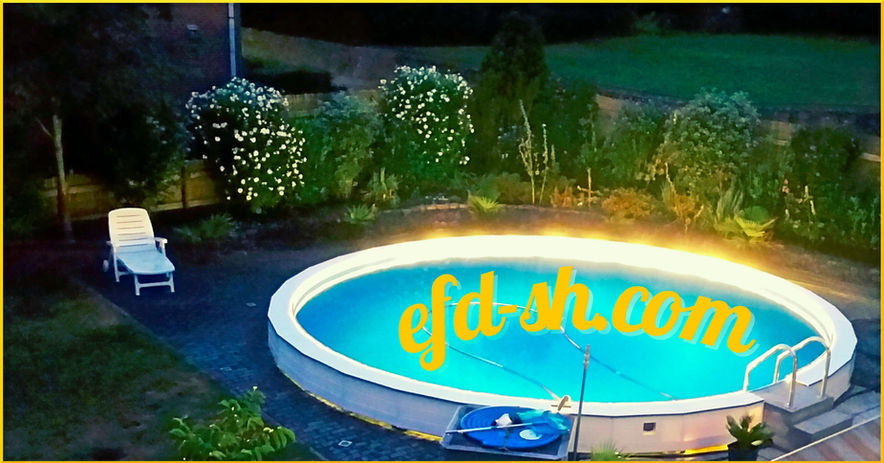 Pool mit Logo efd-sh