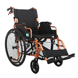 For personalized comfort and functional excellence, the DAF system takes center stage.  This innovative design allows for adjustments to suit your individual needs.  Need to transfer to a chair or bed with ease? Simply detach the armrests for a smooth lateral movement.  Do you require additional support while using the chair? The armrests can be easily reattached.  This adaptability also contributes to the chair's compact folded size, making it perfect for on-the-go adventures.