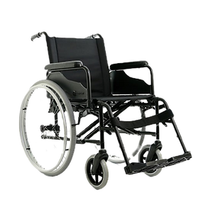 The K7 Bariatric shines in its size inclusivity.  It features a wider seat width compared to standard wheelchairs, providing increased comfort and better accommodation for larger users. Additionally, its reinforced frame boasts a higher weight capacity, ensuring a safe and secure experience.