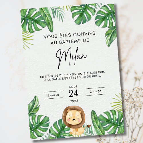 Miniature : Faire part