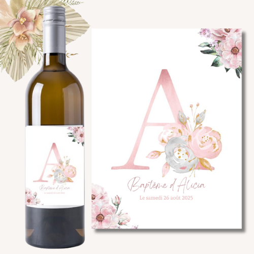 Miniature : Etiquette pour bouteille