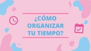4 pasos para ser más organizada