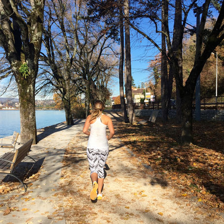 Continuer à courir l'automne