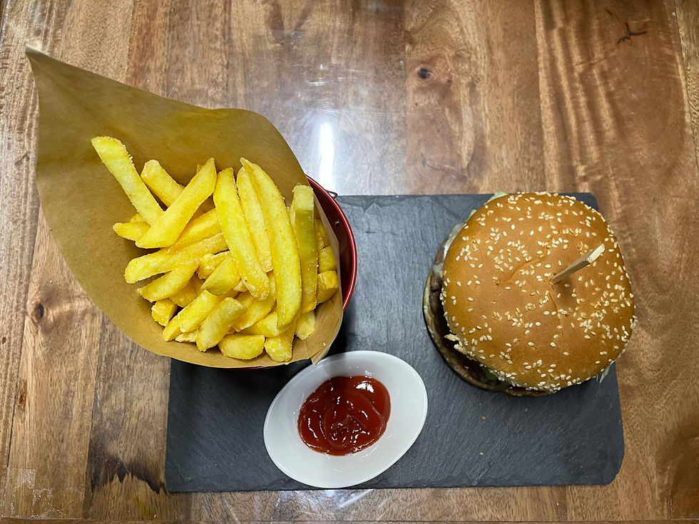 Burger Blue & Sweet