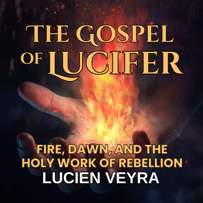 The image shows the book title and author's name, as well as a hand held out, with fire coming up out of the palm.