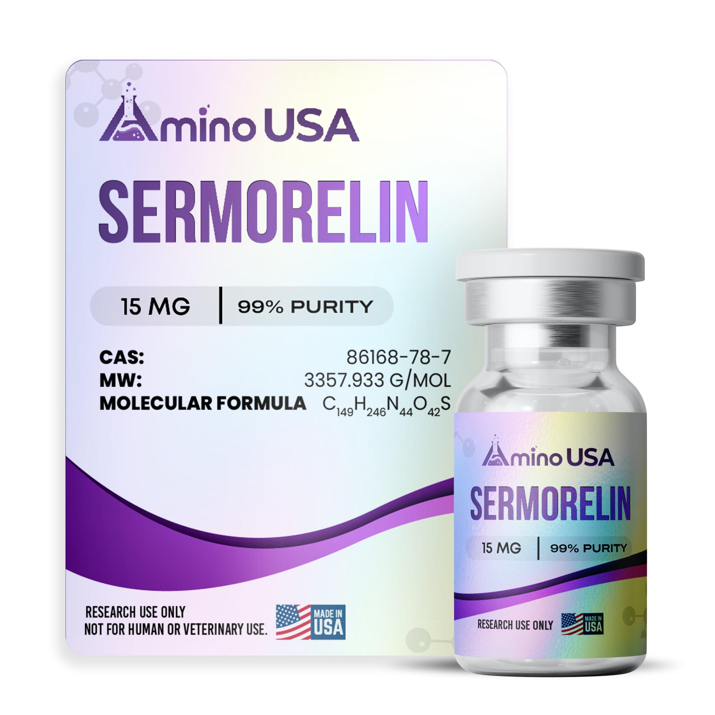 Kjøp Sermorelin 15 mg i Norge