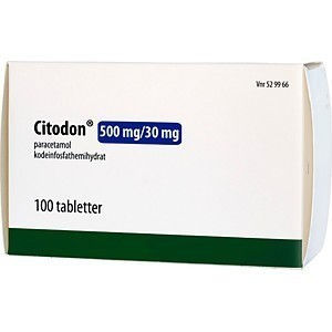 Citodon 500 mg/30 mg – receptbelagd smärtlindring med två verksamma ämnen