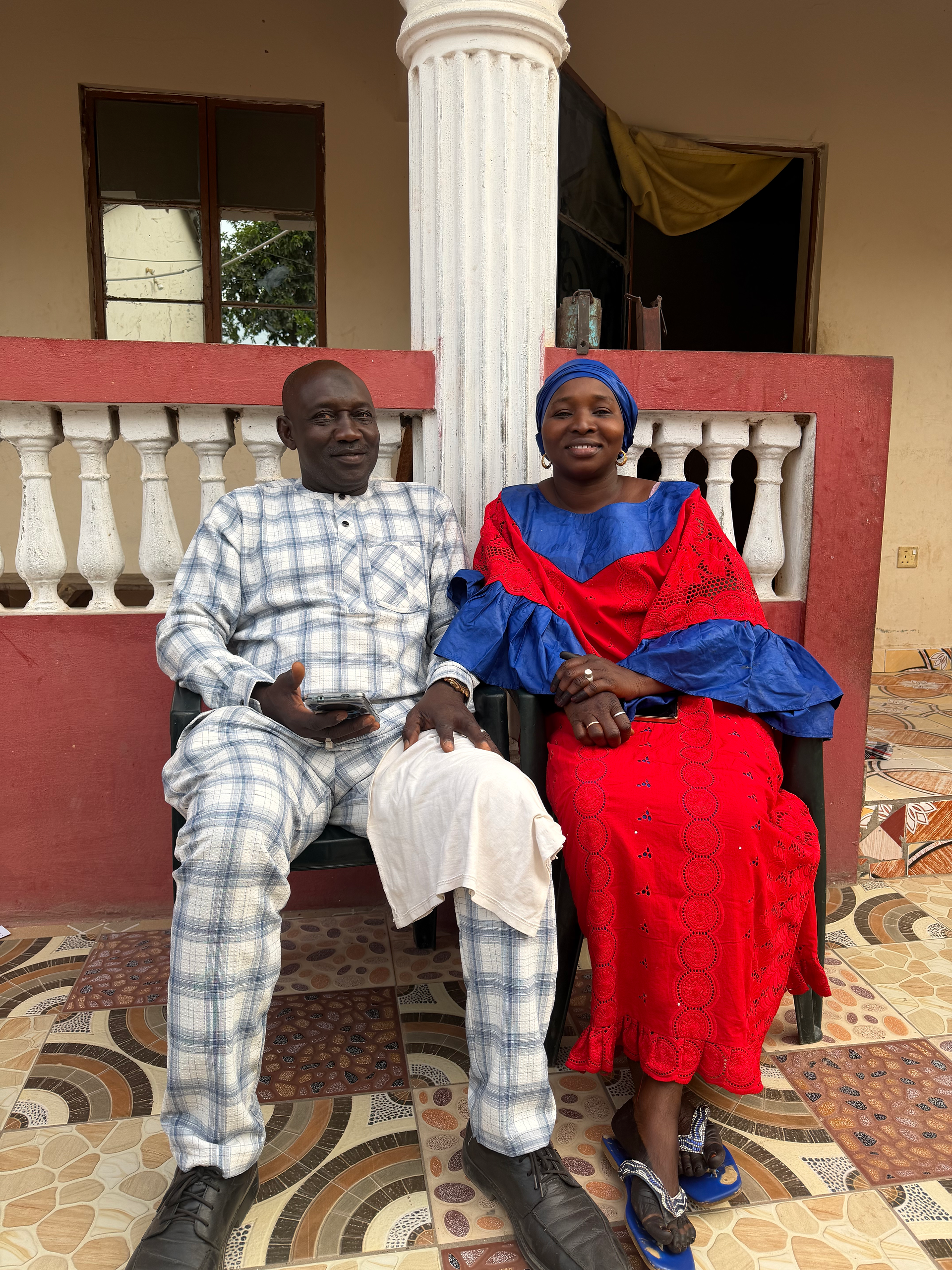 My host parents!