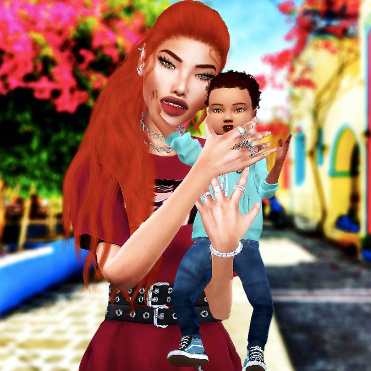 Miniatura: With Mom Pose Pack