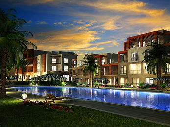 Resort development project with integrated landscape design