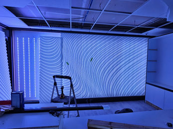 RILIEVO custom CNC architectural surfaces featuring illuminated relief walls, sculptural panels, hospitality interiors, and commercial design installations
