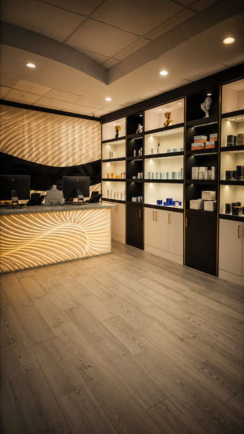 RILIEVO custom CNC architectural surfaces featuring illuminated relief walls, sculptural panels, hospitality interiors, and commercial design installations