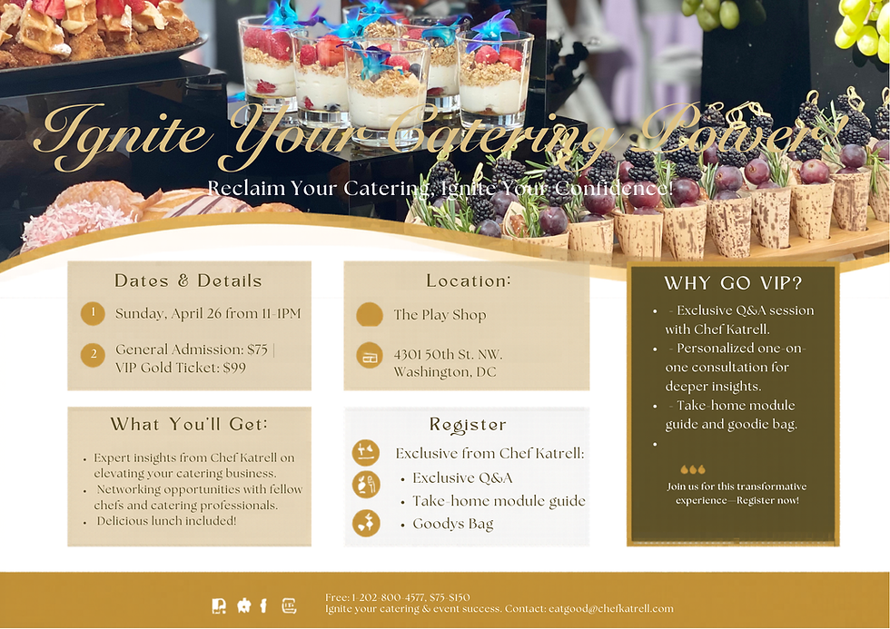 Ignite Your Catering Power: Lunch & Learn