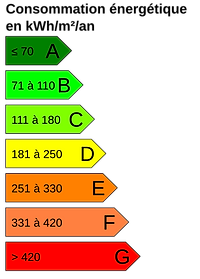 étiquettes de consommation d'énergie et d'émission de gaz à effet de serre