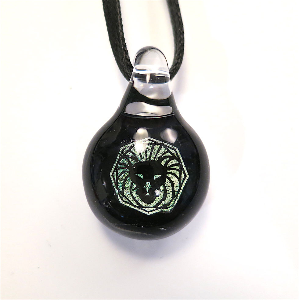 Thumbnail: Zodiac Picture Dichroic Symbols Pendant