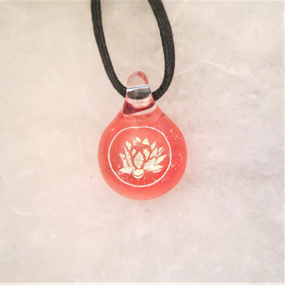 Thumbnail: Plants Dichroic Symbols Pendant