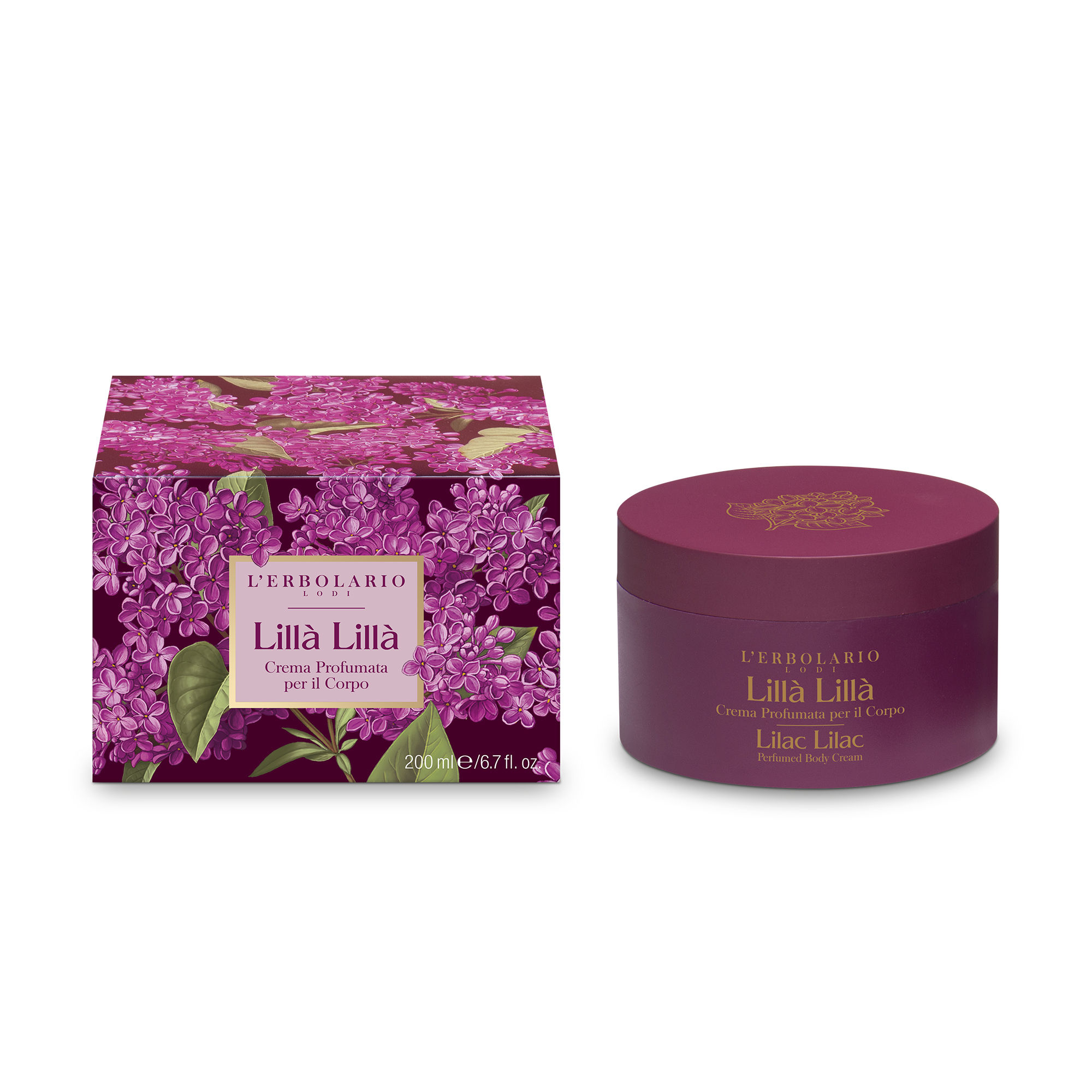 LILLÀ LILLÀ Crema corpo - L’Erbolario – 200 ml