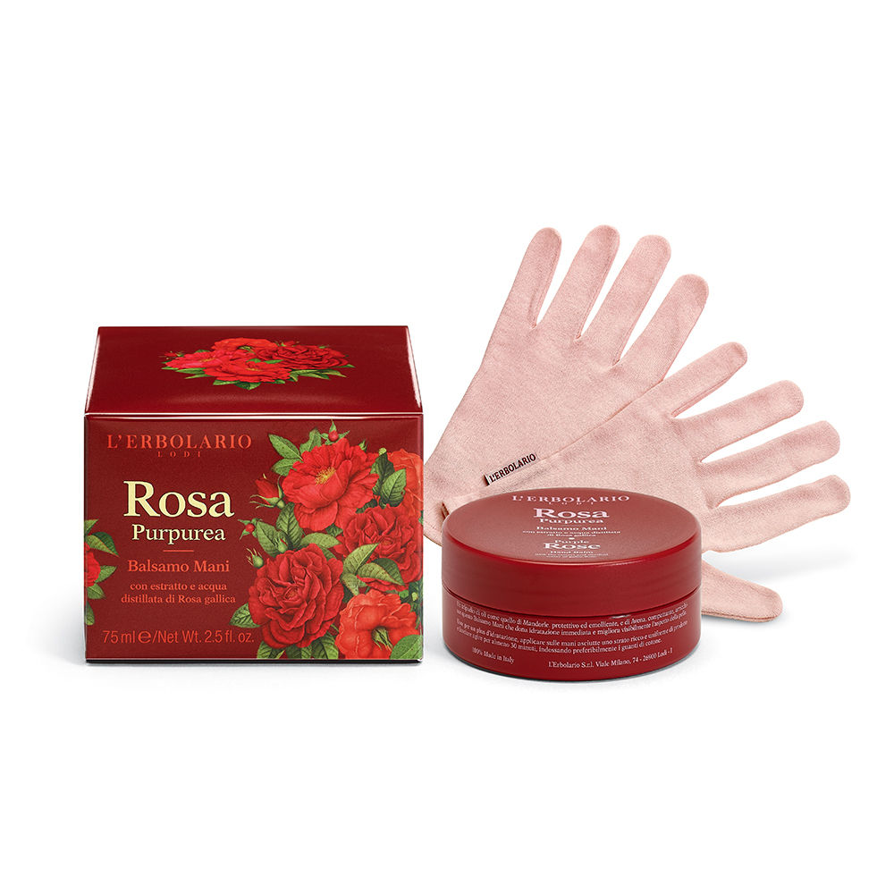 ROSA PURPUREA Balsamo mani – L’Erbolario - 75 ml