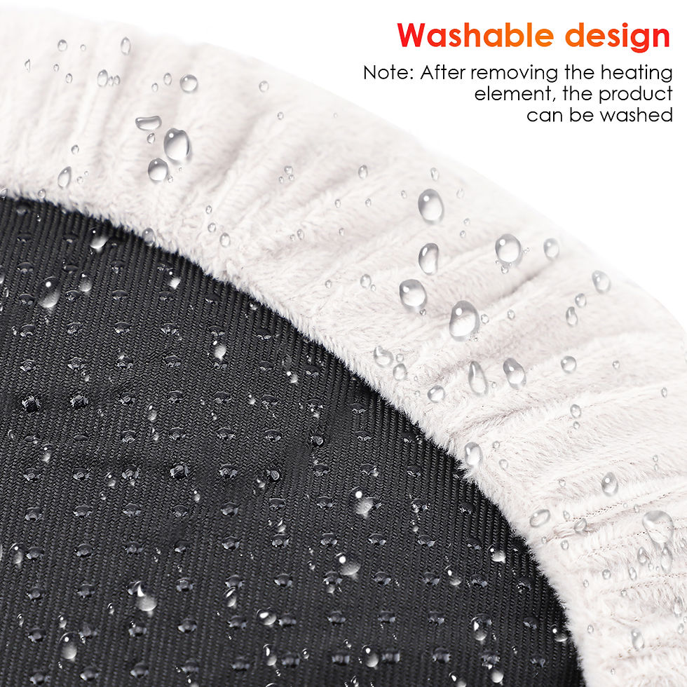 Thumbnail: Electric Foot Heating Pad Under Desk Household Foot Warmer Heater USB Power Supl