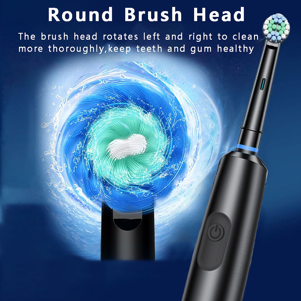 Thumbnail: Electric Toothbrush Rotary Cleaning Teeth Brush Waterproof Electronic Tooth Brus
