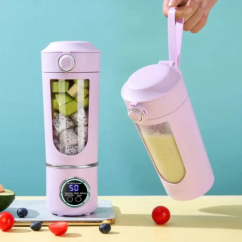 Thumbnail: New Portable Juice Maker Blender for Shakes Smoothies 700ML Multiple Colors 12-B