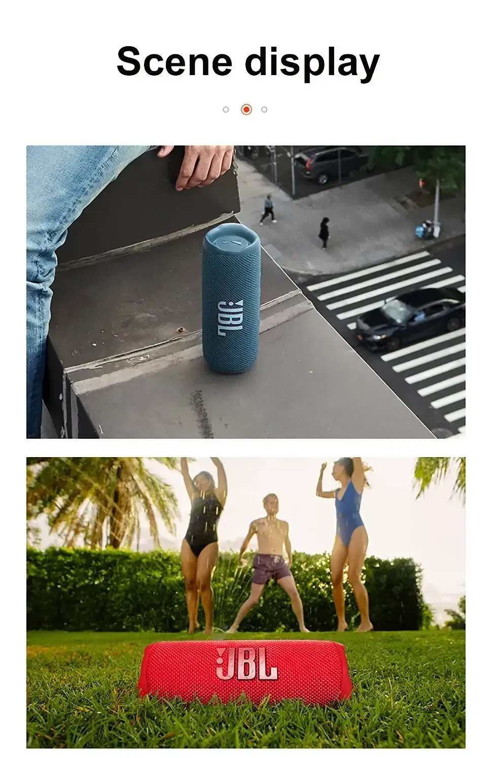 Thumbnail: JBL FLIP 6 Wireless Bluetooth Speaker Portable IPX7 FLIP6 Waterproof Outdoor Ste