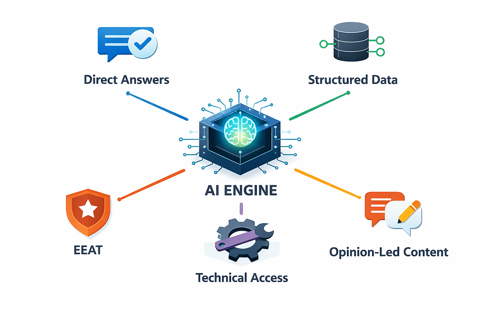 LLM's depends these factors to cite the content