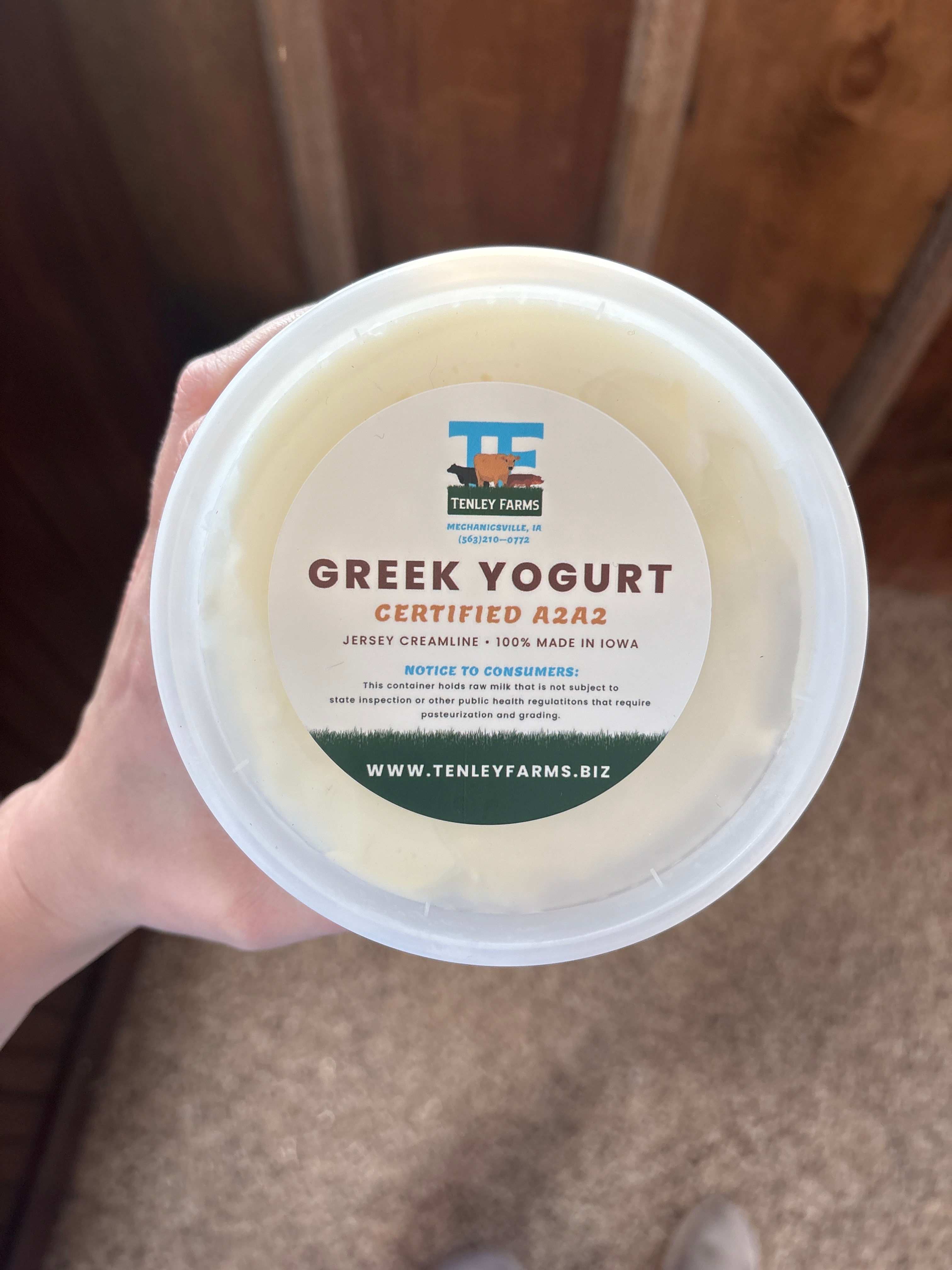 Vanilla Greek Yogurt