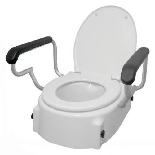 Raised Toilet Seat with Armrests Limitless Australia