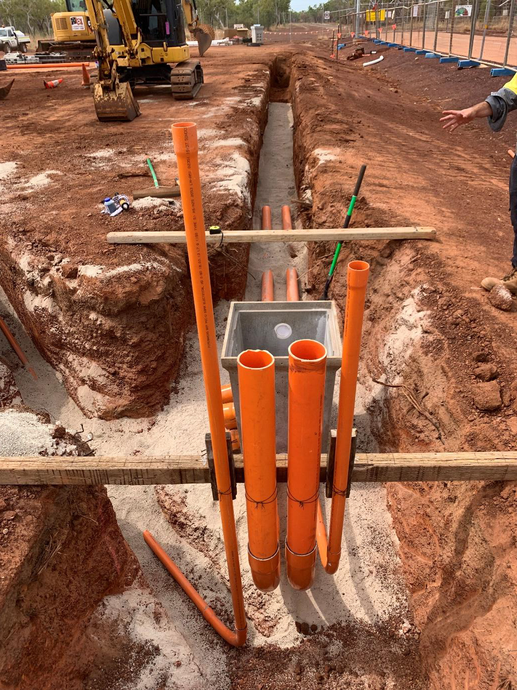 Tindal Raaf Base Microgrid AIR 5431 Tindal RAAF Base HV Upgrades, Trench and Install