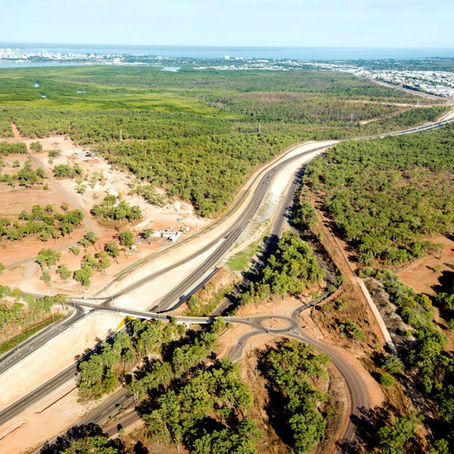 Tiger Brennan Drive Duplication, Road Works