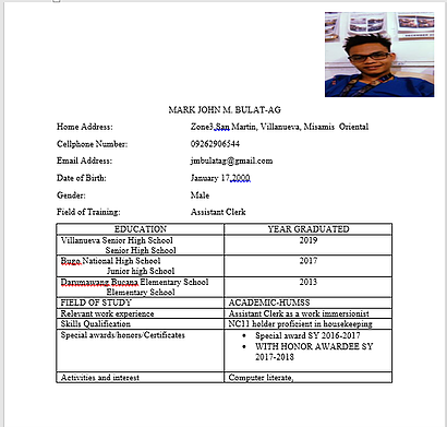RESUME