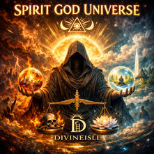 Divineisll kanaliseert bewustzijn en spirituele reflectie op “Spirit God Universe”