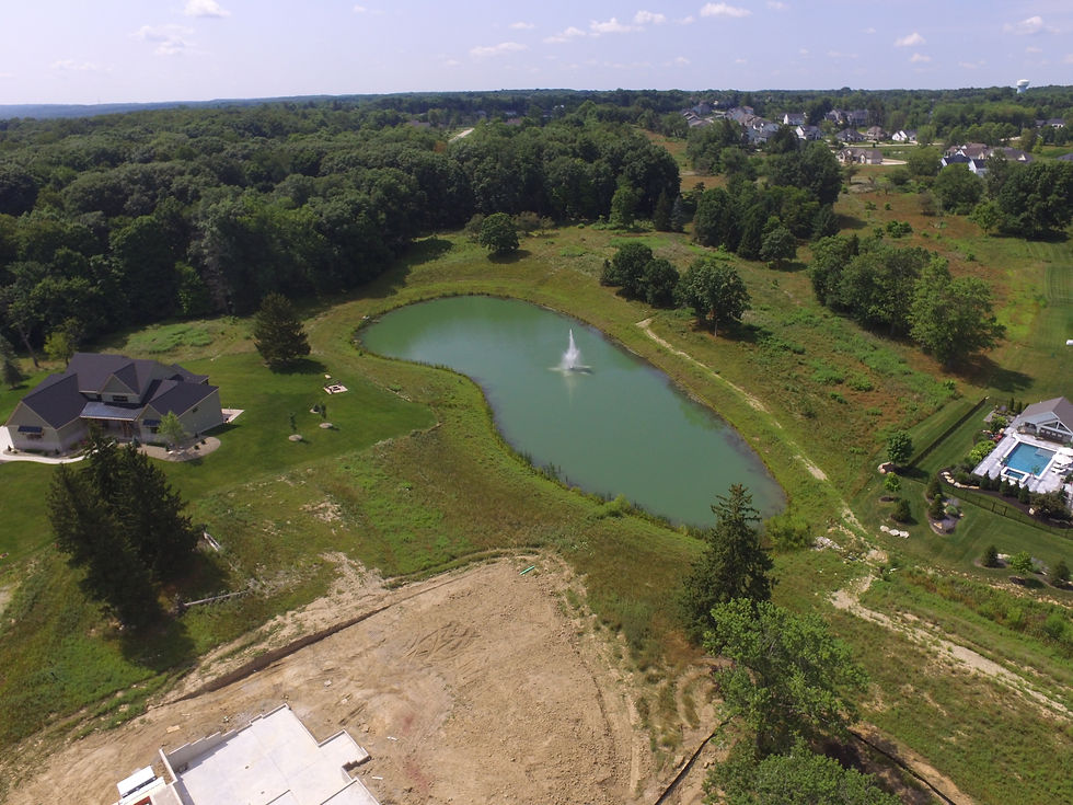 Lake and walking trails