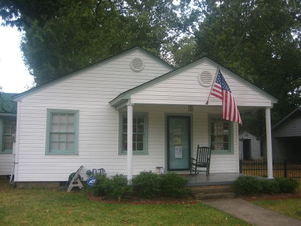 Bill Clinton boyhood home in Hope, Arkansas