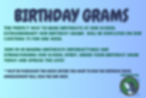 Birthday Gram