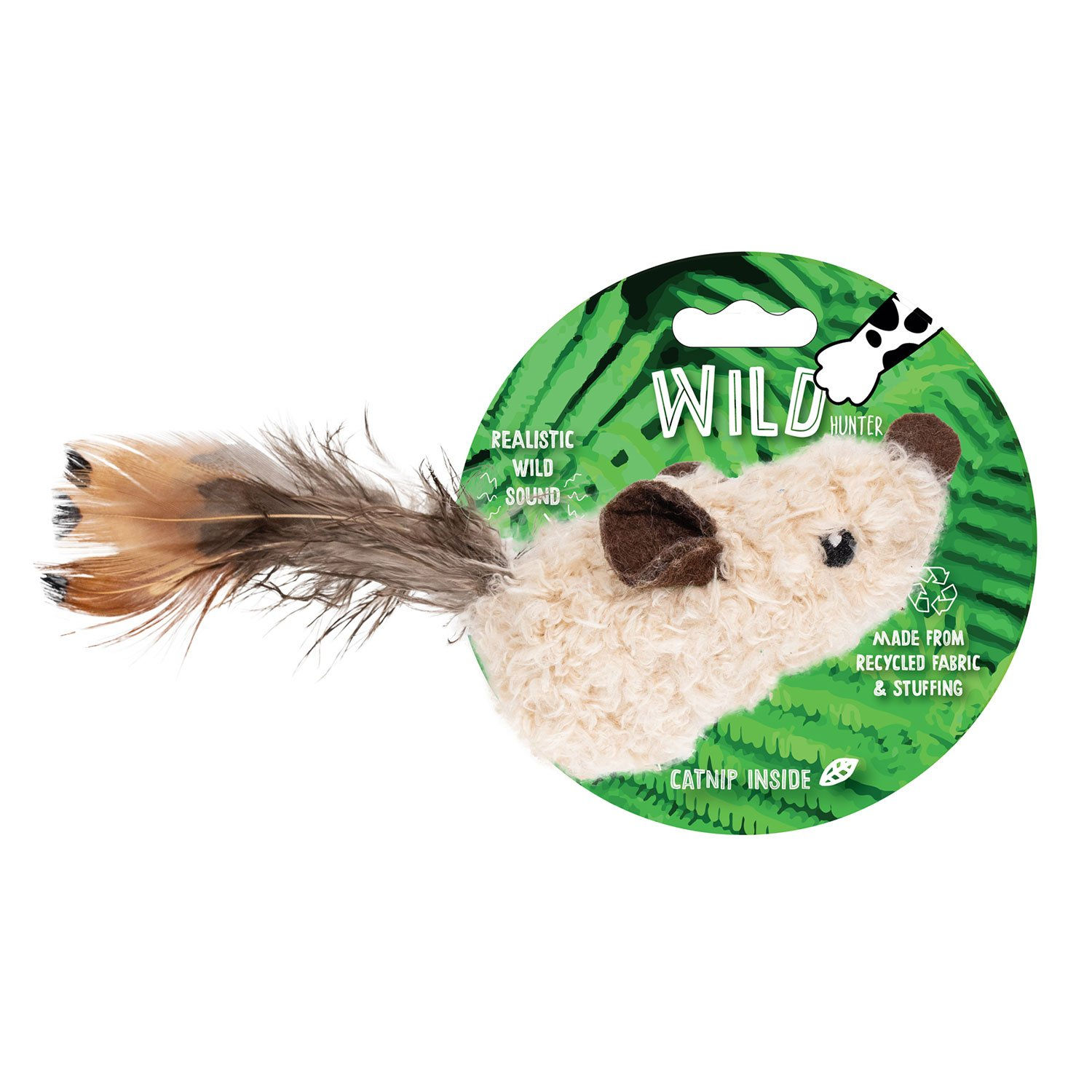 Wild Hunter Cat Toy Feather Mouse