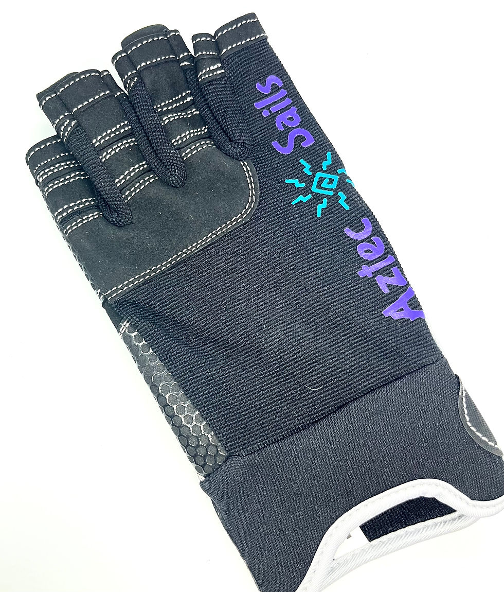 Thumbnail: Aztec V1S Unisex Short Finger High Performance Sailing Gloves