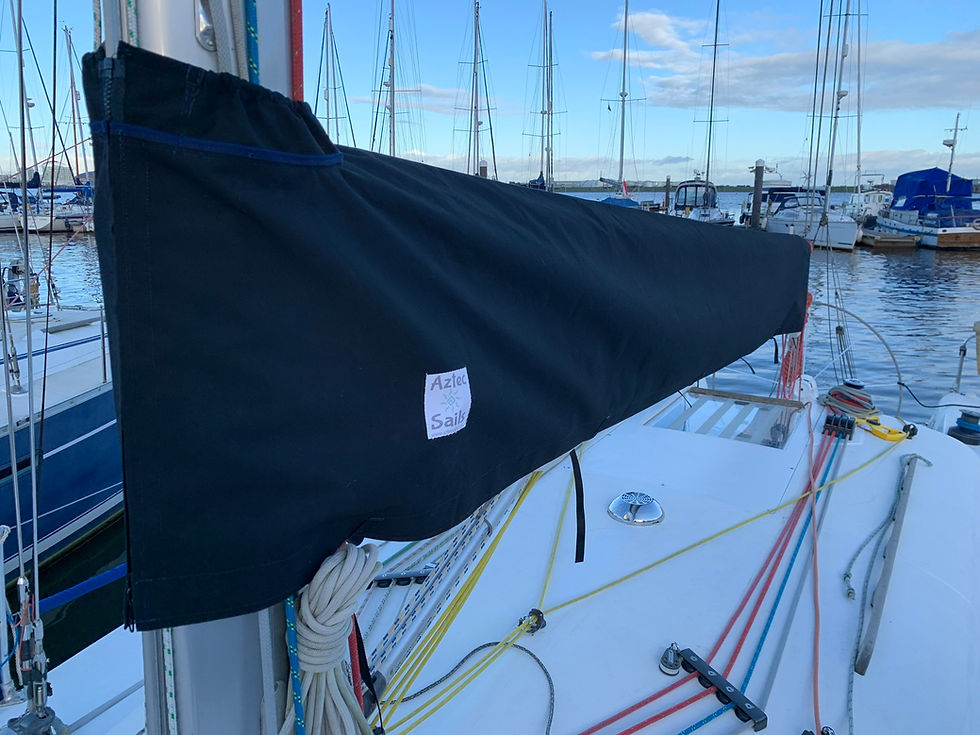 Thumbnail: Yacht Mainsail Boom Cover