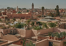 Marrakech Medina Minarette