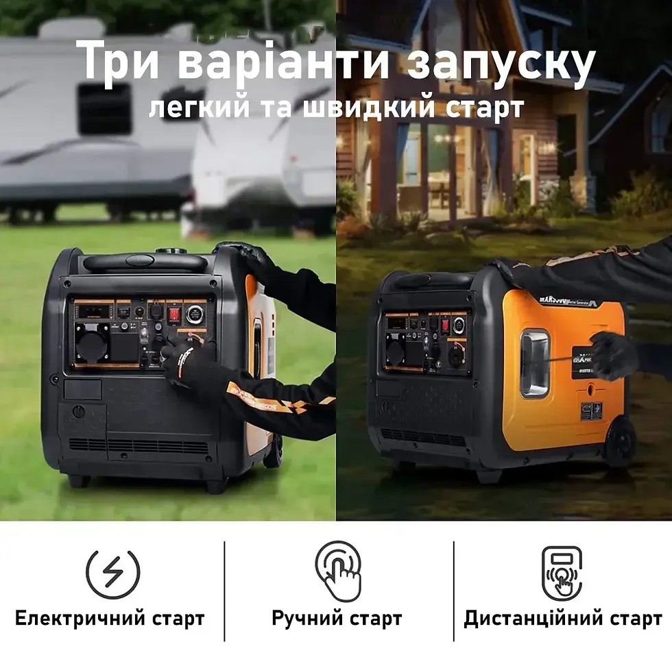 Прев'ю: Інверторний генератор MaXpeedingRods MXR5500