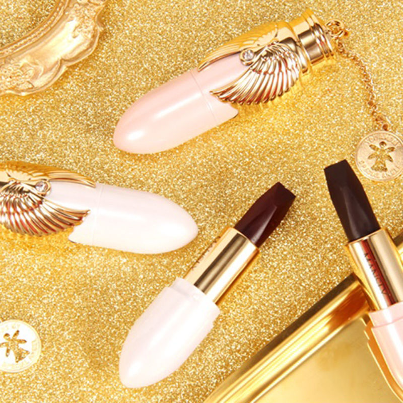 Three-Color Velvet Matte Black Lipstick