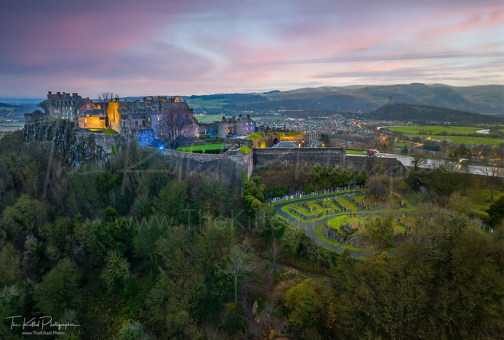 IMG00110 - Stirling Castle at sunrise