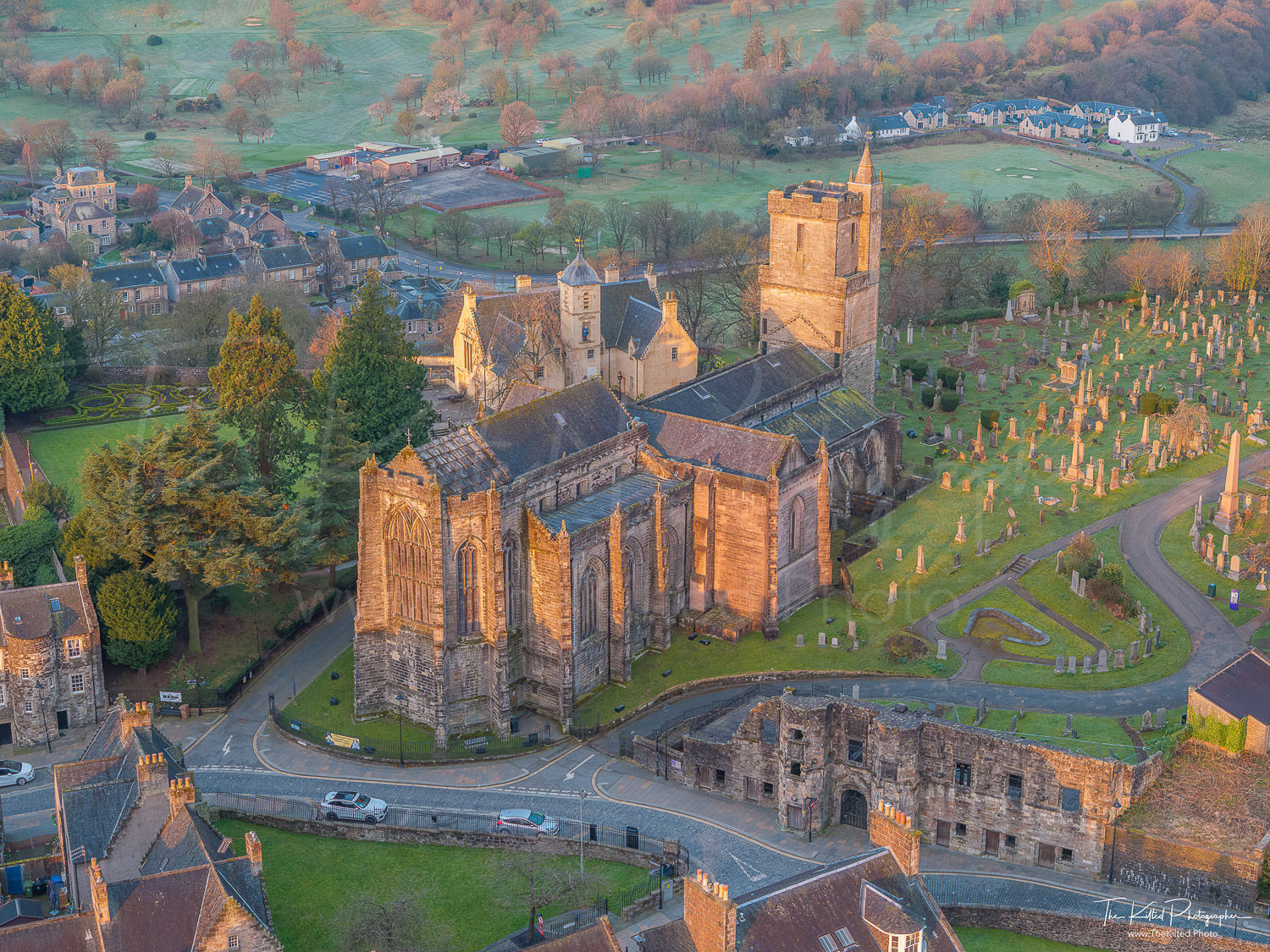 Morning Light Over the Holy Rude
