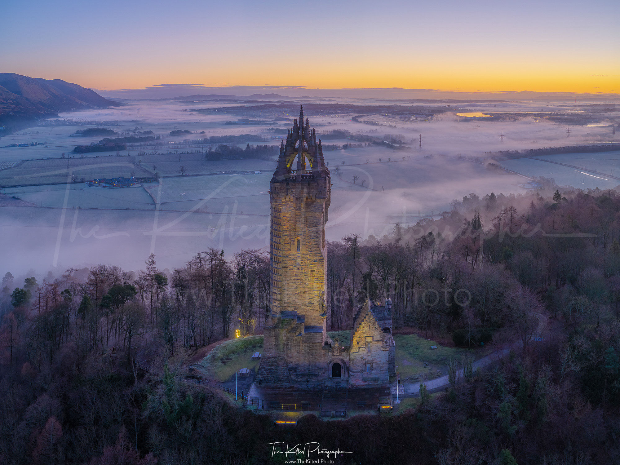 IMG00350 - Wallace Monument at Sunrise