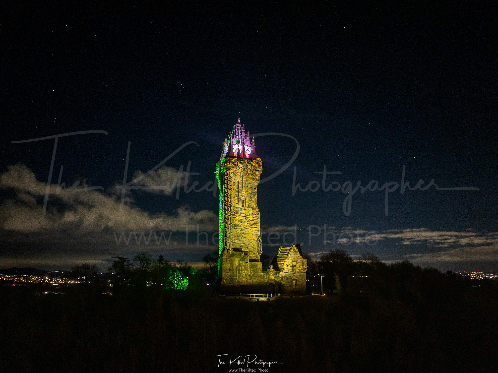 IMG00842 - Wallace Monument Festive Colours