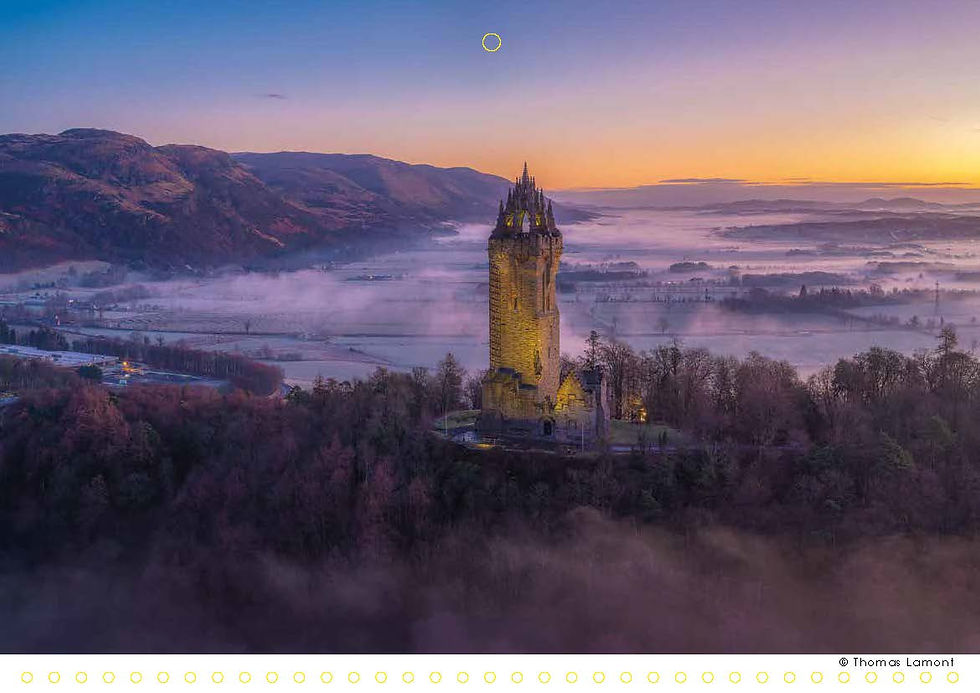 Thumbnail: 2025 Calendar - The National Wallace Monument