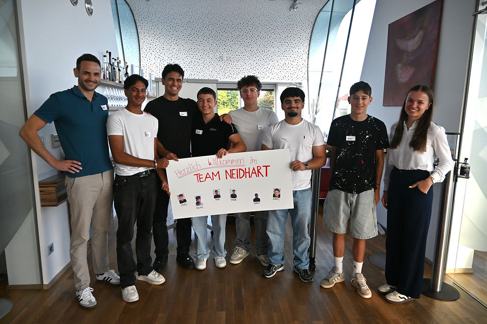 Sechs neue Talente starten bei uns durch!