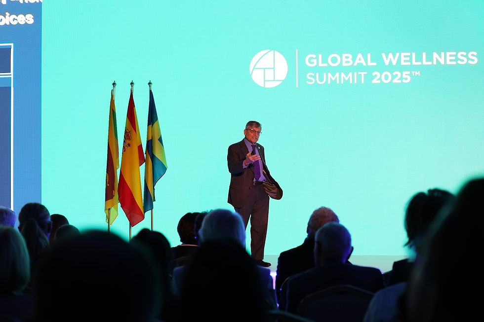 Dr. Michael Roizen of the Cleveland Clinic gave the audience a glimpse into the future of longevity medicine